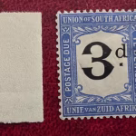 Rare South African Union postage due stamps