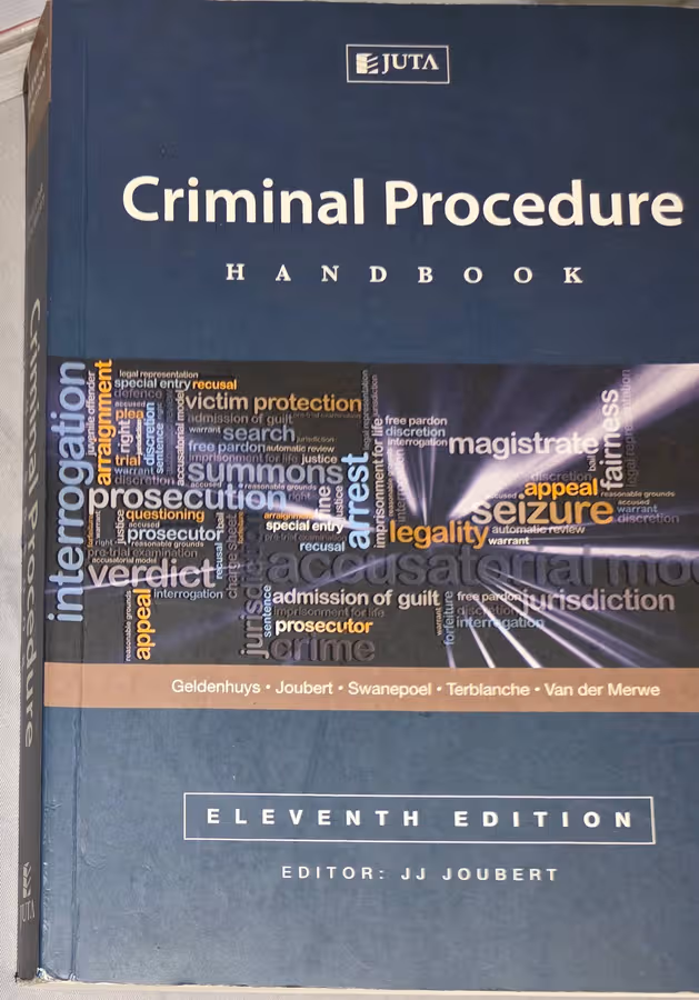 Textbook criminal procedure handbook JJ Joubert 11th ed