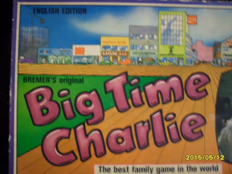 board games: Big-Time Charlie