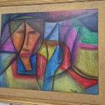 Own a Tose original mixed media art piece