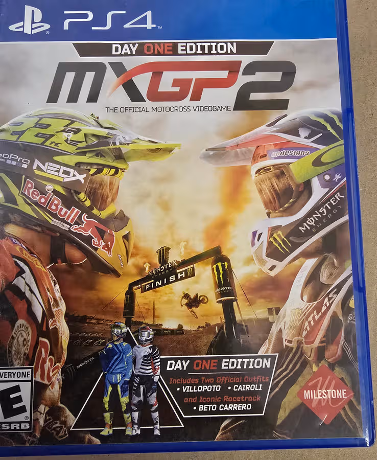 PS4 games: MX GP 2 Day one edition