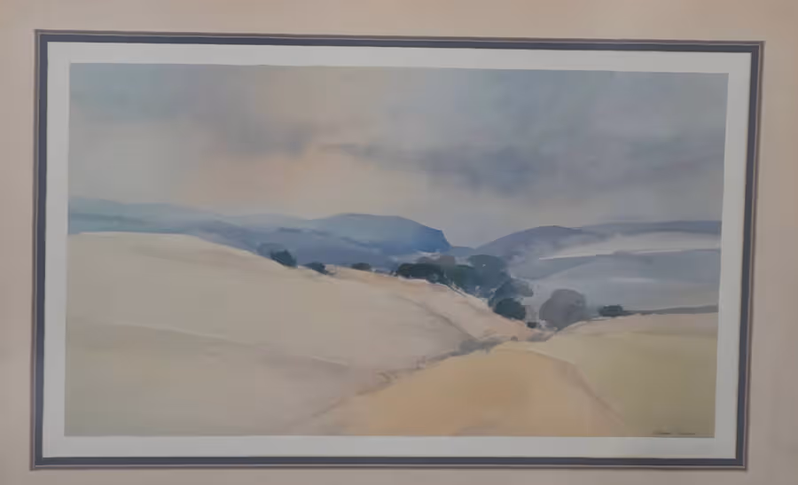 Richard Rennie landscape lithograph
