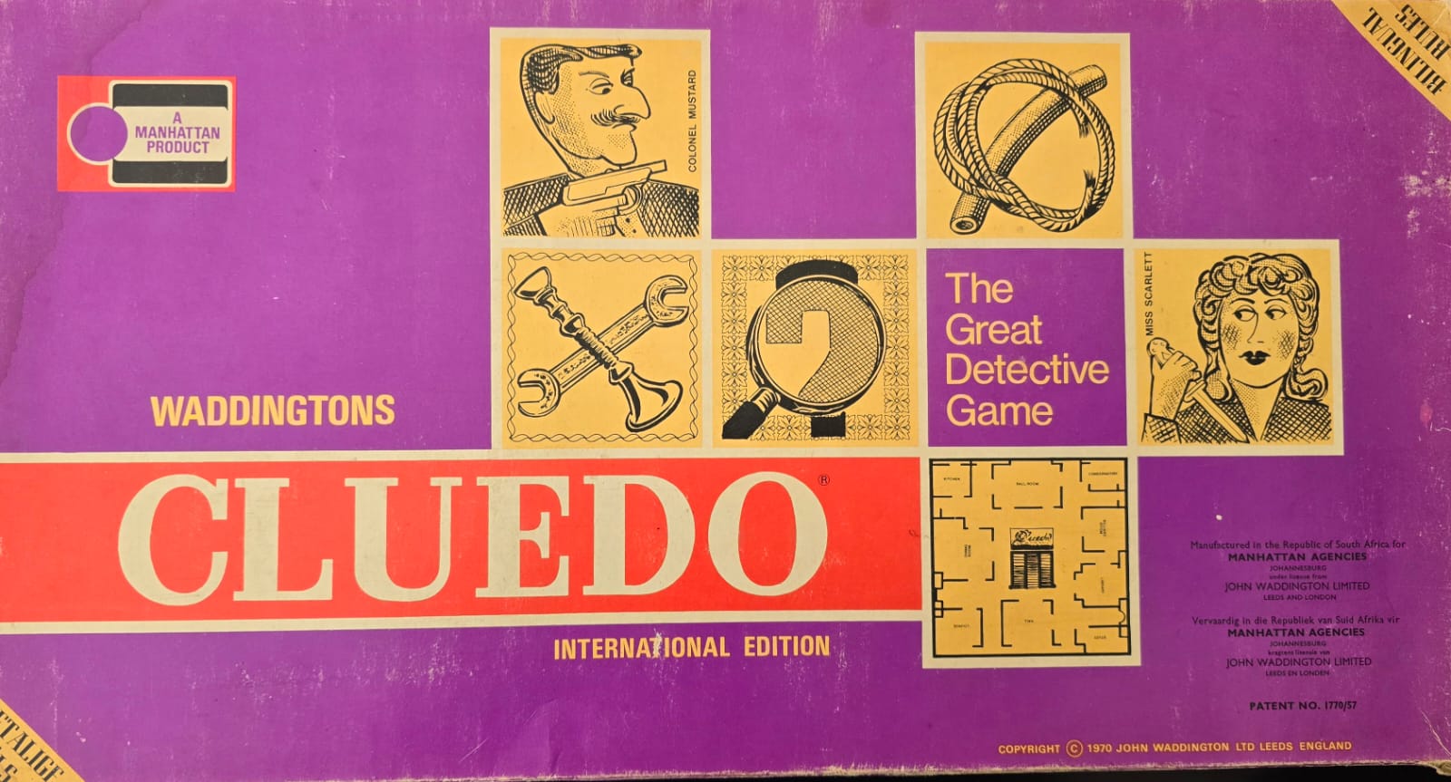 Board games: Cluedo
