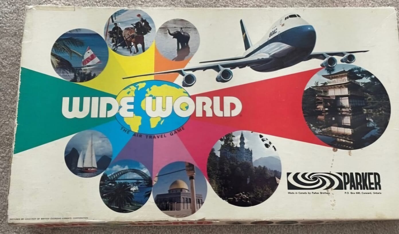 board games: Wide World One of the original versions