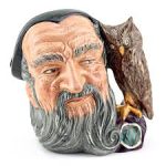 Royal Dalton Merlin D6543 from the Arthurian series miniture character jug 4cm