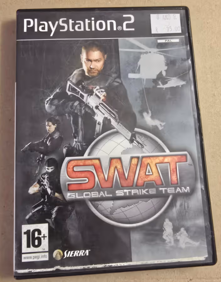 PS 2 game: SWAT global strike team